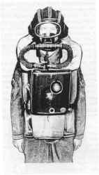 Panzerfahrer mit Retter