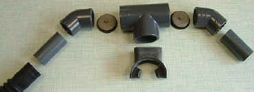 Grundbestandteile f�r das PVC-Mundst�ck