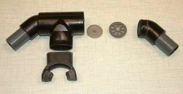 Alle Teile des PVC-Mundst�cks