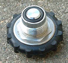 Blindstopfen 5/8inch mit Handrad