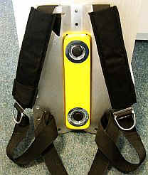 R�ckenplatte mit Blei im Falz