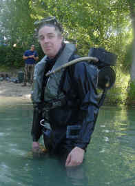 und dann noch damit unter Wasser