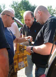 Jens und Atra, die beiden Tiefenmesser-Freaks