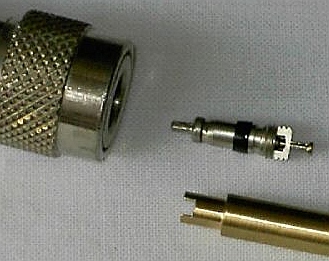 Sieht aus wie'n Autoreifen-Ventil