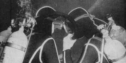 Wechselatmung mit dem 2-Schlauchi musste auch ge�bt werden !!!