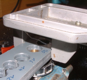 Spannzange f�r Reglerunterteil