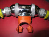 Dr�ger PA61/2 Metallmundst�ck mit Ventilen