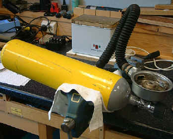 Anordnung zum Einstellen des Reglers