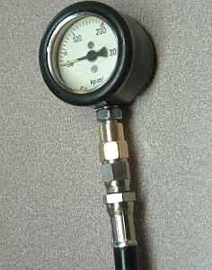 MEDI-Finimeter am Standard-Finischlauch