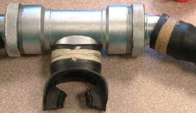 Abbindung (Takling) am Mundst�ck