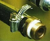 Schlauchklemme mit Spanner