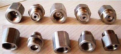 verschiedene Adapter Luft - Nitrox (Sauerstoff)