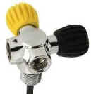 Kreuzventil, jeder Abgang separat absperrbar