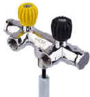 Vierfach-Ventil mit Mikrofilter und Handr�dern nach oben (Aircon)