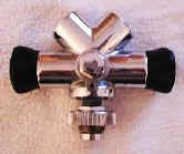 Verteiler mit 2 Absperrungen (Tauchteam)