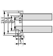 Nitrox200-Entnahmestutzen