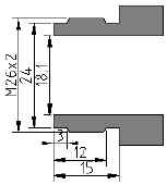 Nitrox300-F�llstutzen-Handrad